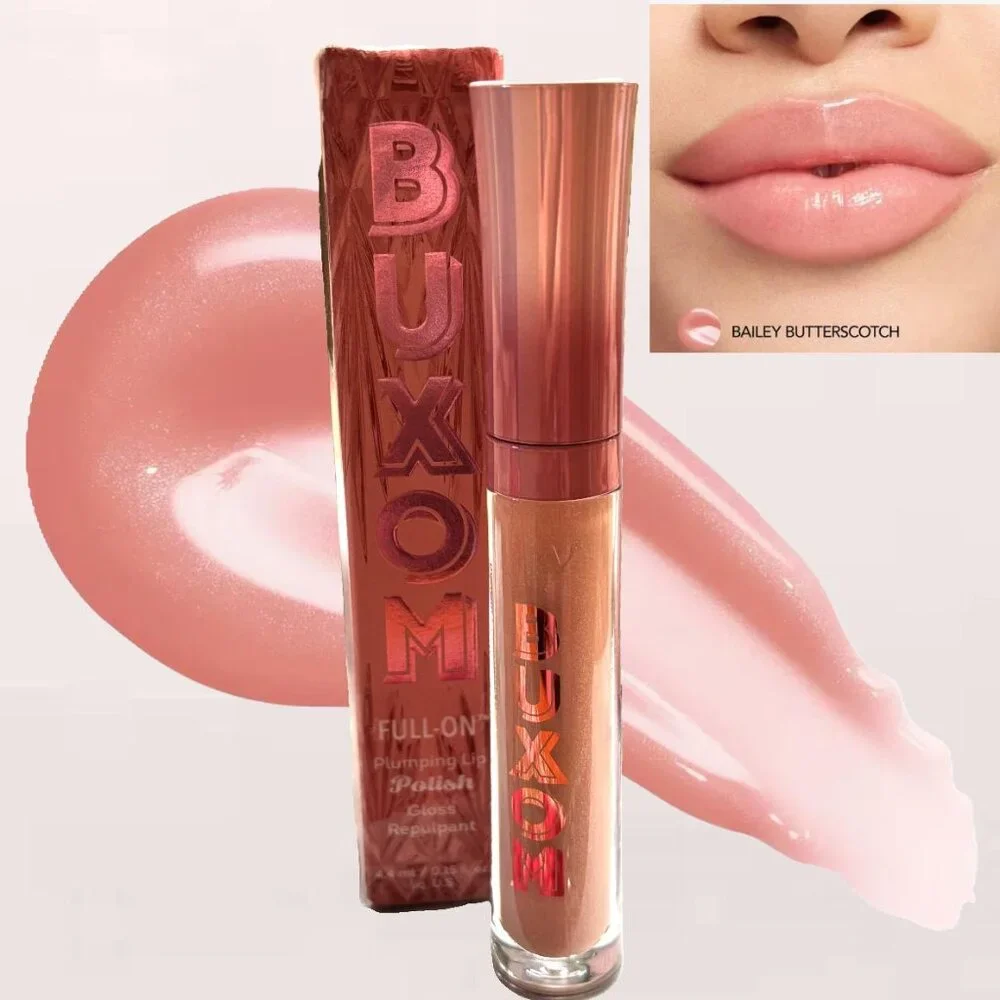 BUXOM Mocktail Full-On Plumping Lip Polish* ~ BAILEY BUTTERSCOTCH 4ml NIB - Picture 13 of 13
